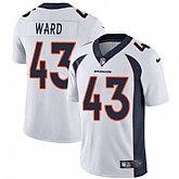 Nike Denver Broncos #43 T.J. Ward White NFL Vapor Untouchable Limited Jersey,baseball caps,new era cap wholesale,wholesale hats